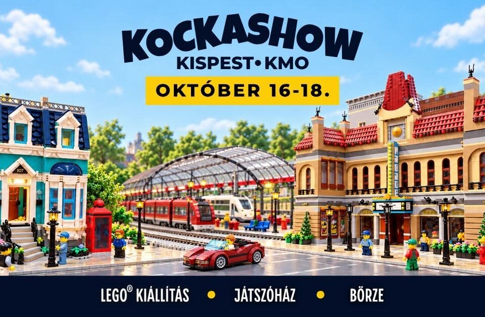KockaShow a KMO-ban – LEGO kiállítás, játszóház és börze Kispesten